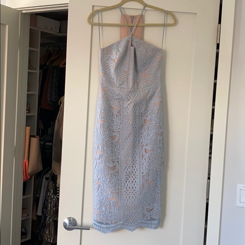 NWT Rodeo Show Prudence Dress, Ice blue, AU 8/US 2